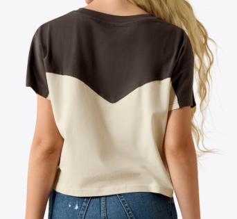 Ariat WMS Lucky Yoke Crop T-Shirt