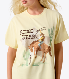 Ariat WMS Rodeo Star Boyfriend T-Shirt