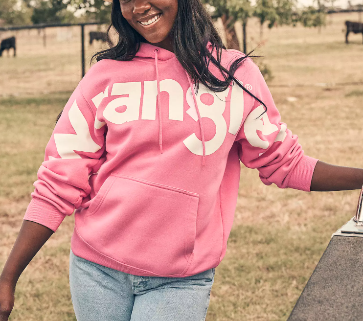 Wrangler Women Hoodie Logo