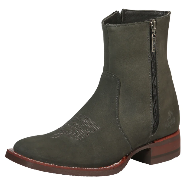 El Canelo Men’s Ankle Boots Nobuck