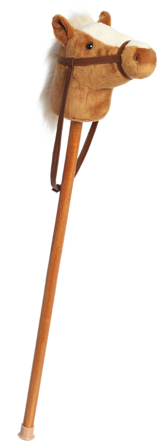 Aurora Giddy-Up Friends 37" Flaxen Horse